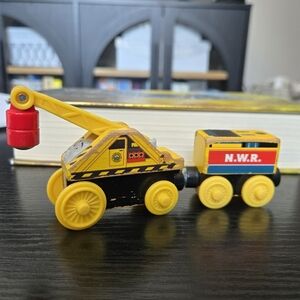 Kevin The Crane - Thomas & Friends Wooden Railway Train Tank Engine & Tender